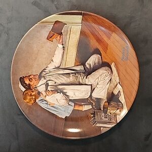 Bradford Exchange "The Painter" Rockwell Heritage Co…